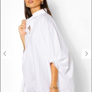 Oversized Shirt Dress
